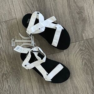 Wild fable sandals they are a little bit worn in looking